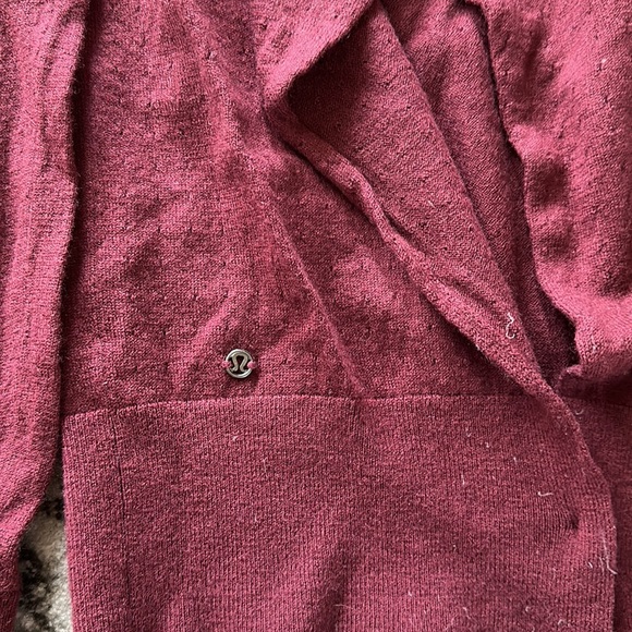 Lululemon Sunset Savasana Pullover •• Wine Berry - Picture 5 of 6